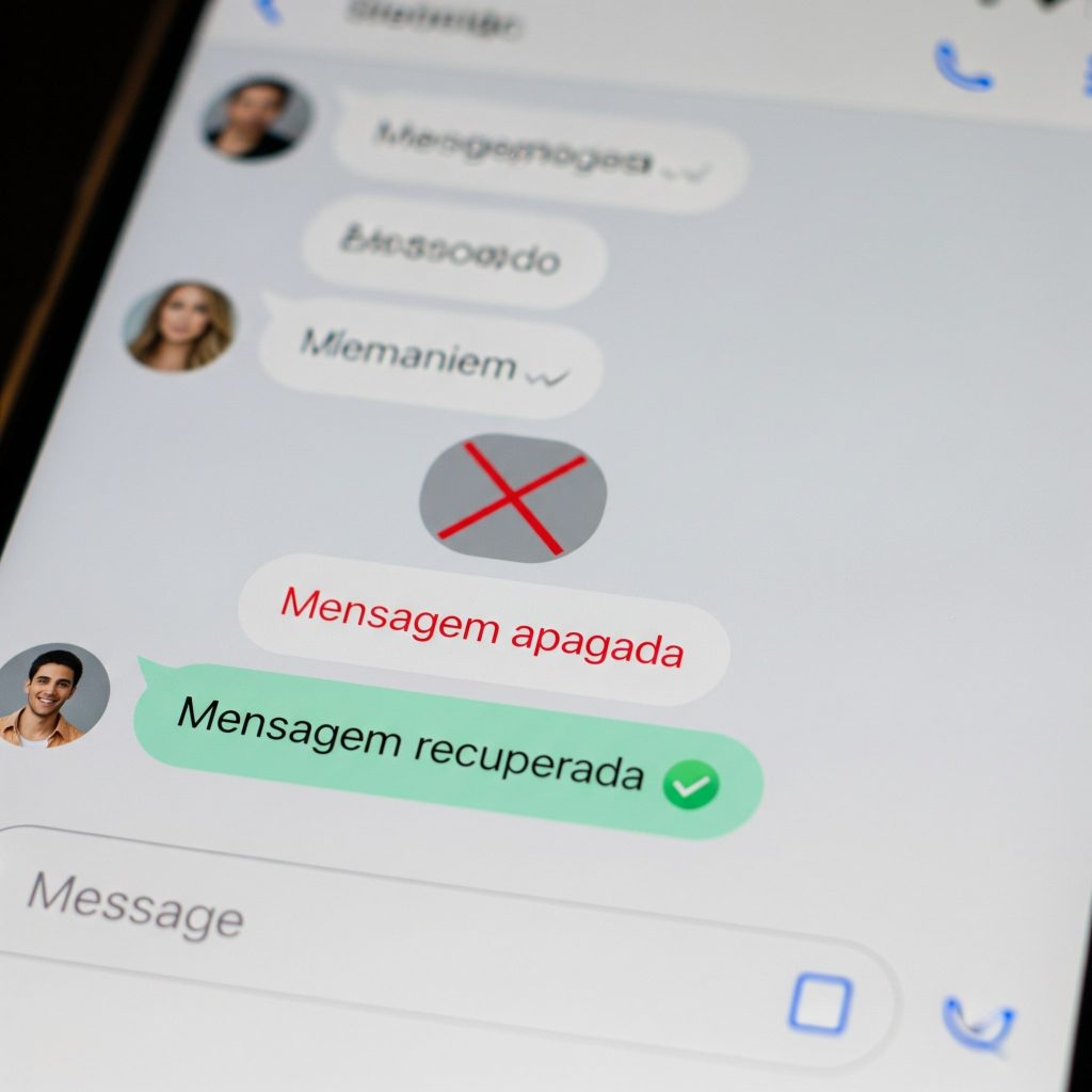 Mensagem Apagada Recuperada no Monitoramento